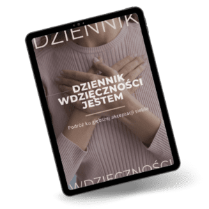 Dziennik Wdzięczności to 12-tygodniowy program, który pomoże Ci odkryć swoją wartość i piękno każdego dnia. Dzięki codziennym afirmacjom i refleksjom nauczysz się dostrzegać pozytywy w swoim życiu i wzmocnisz swoją samoakceptację.