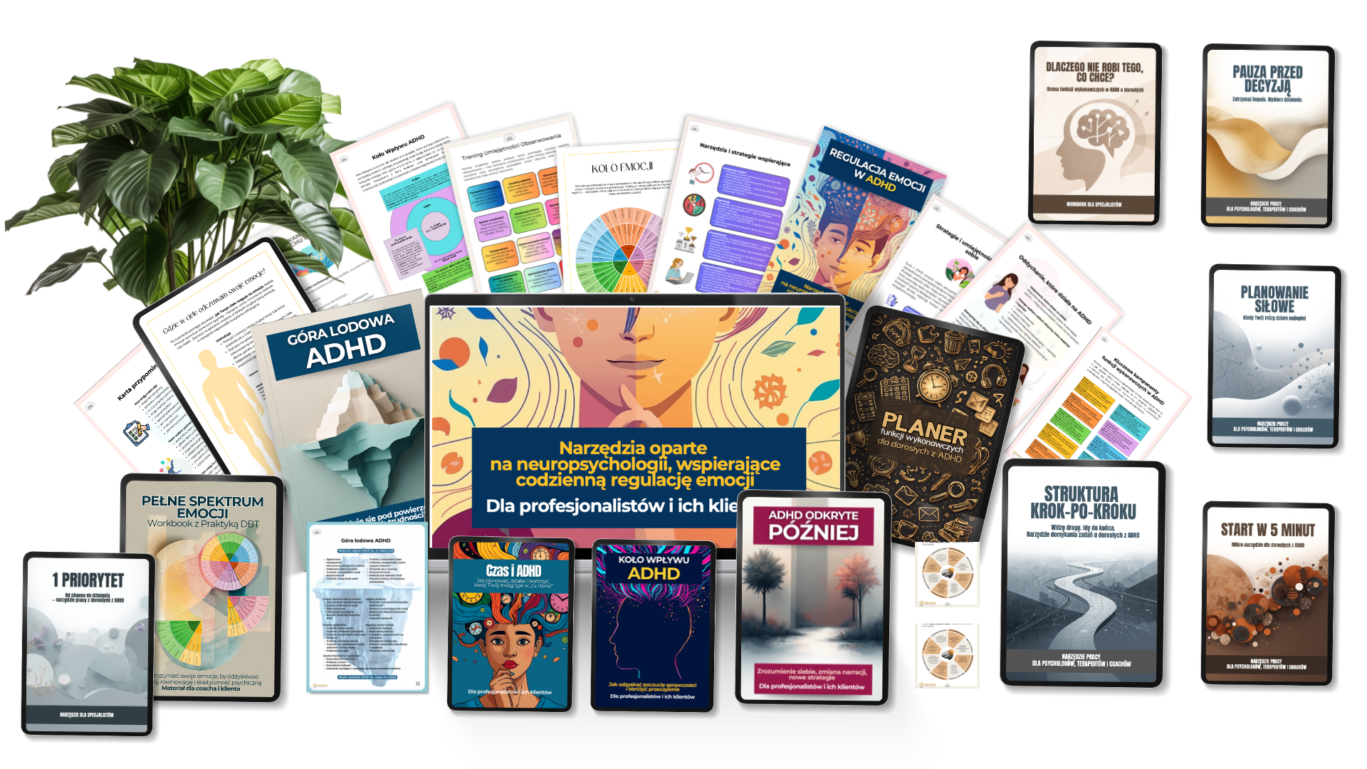 Ekosystem narzędzi pracy z ADHD dla coachów i specjalistów – pakiet ebooków