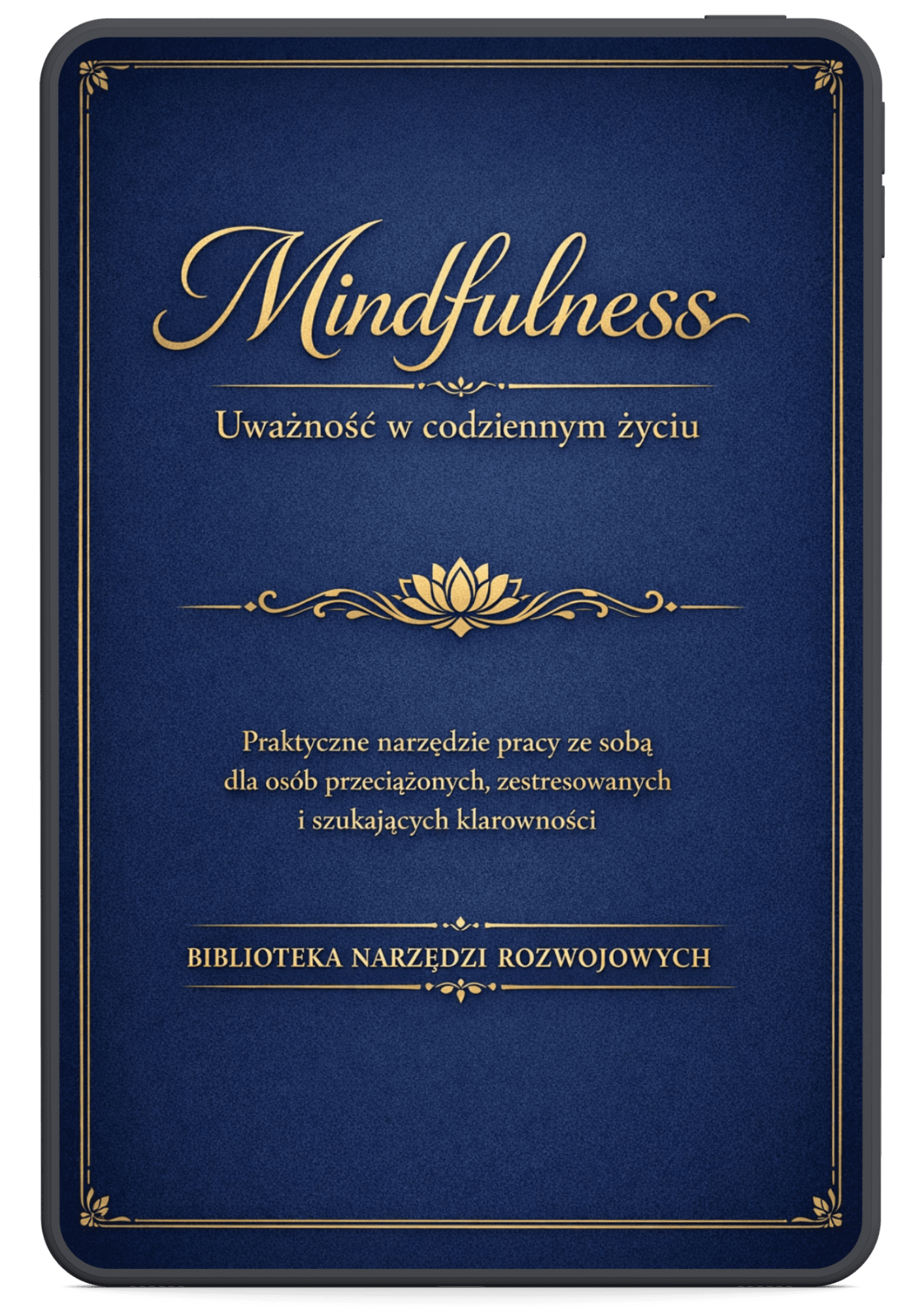 Okładka: Mindfulness — uważność w codziennym życiu