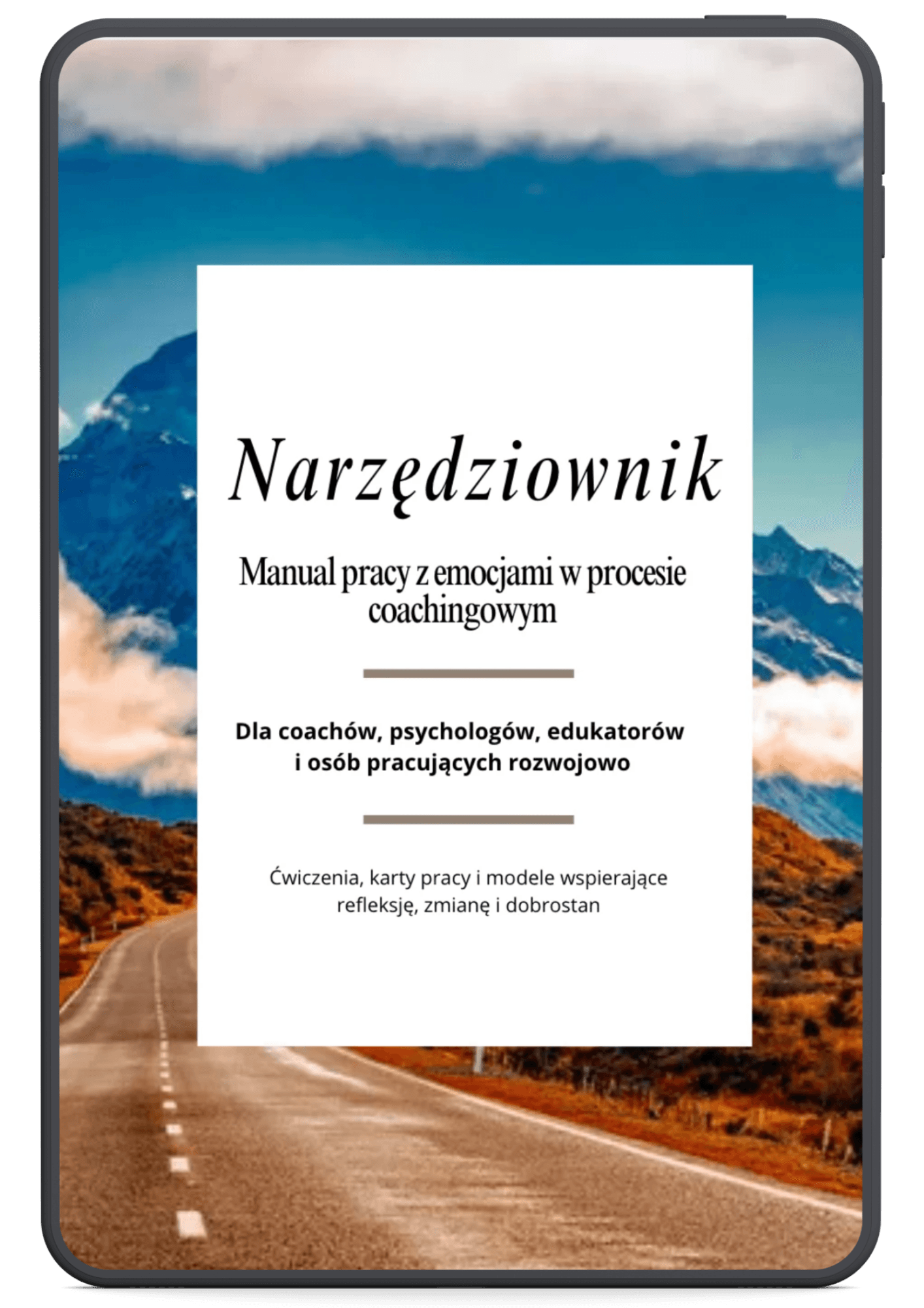 Okładka: Manual pracy z emocjami