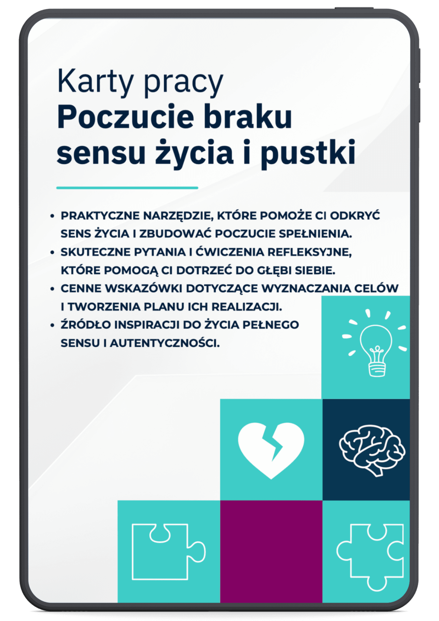 Okładka: Poczucie braku sensu i pustki