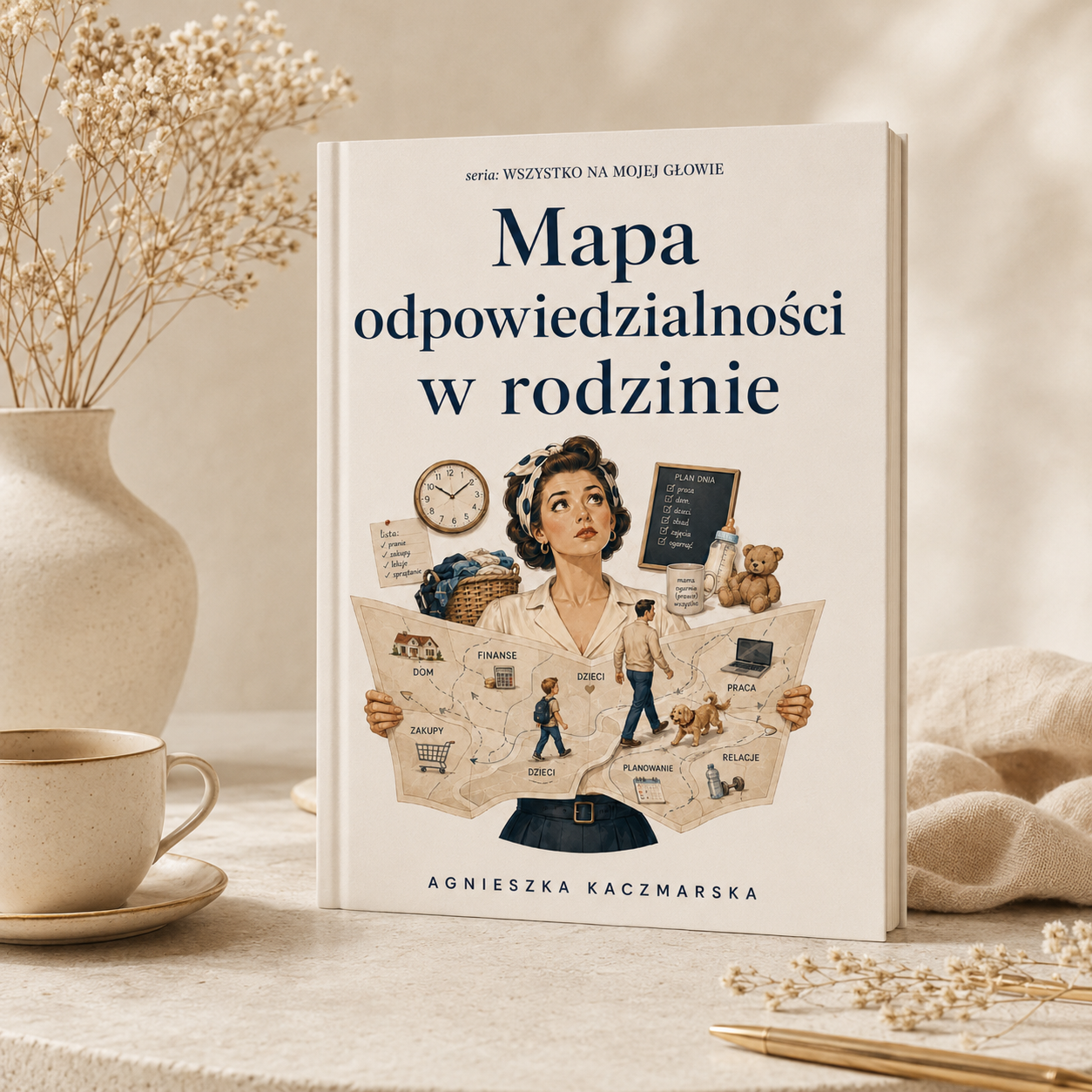 Mapa odpowiedzialności w rodzinie — karty pracy