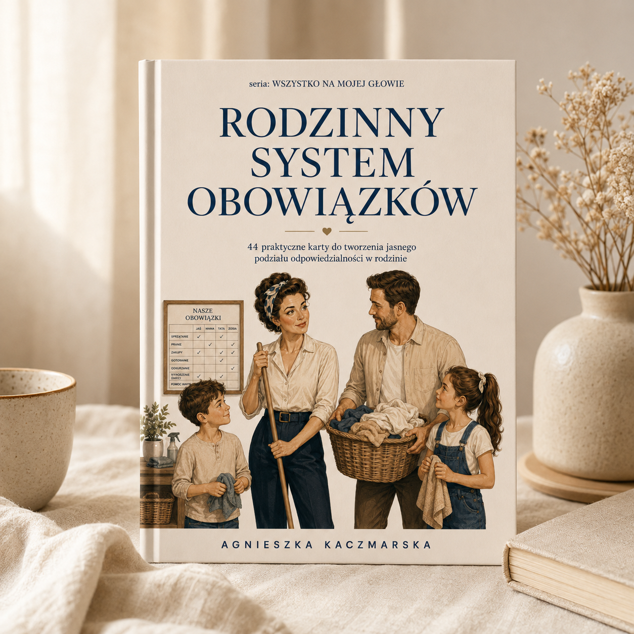 Rodzinny system obowiązków — planner i harmonogram